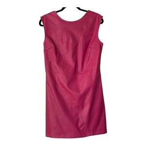 TCEC Vegan Pink Sleeveless Dress